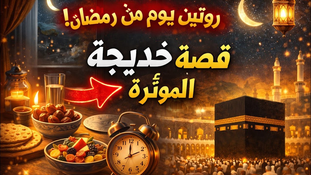 اول عرضة في رمضان 🌙 وقصة خديجة رضي الله عنها...