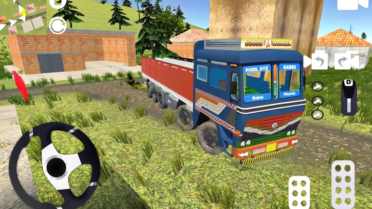 Ashok Leyland Truck Crazy Off-Road Driving : Indian Truck Simulator 3D : Truck Game Android Gameplay