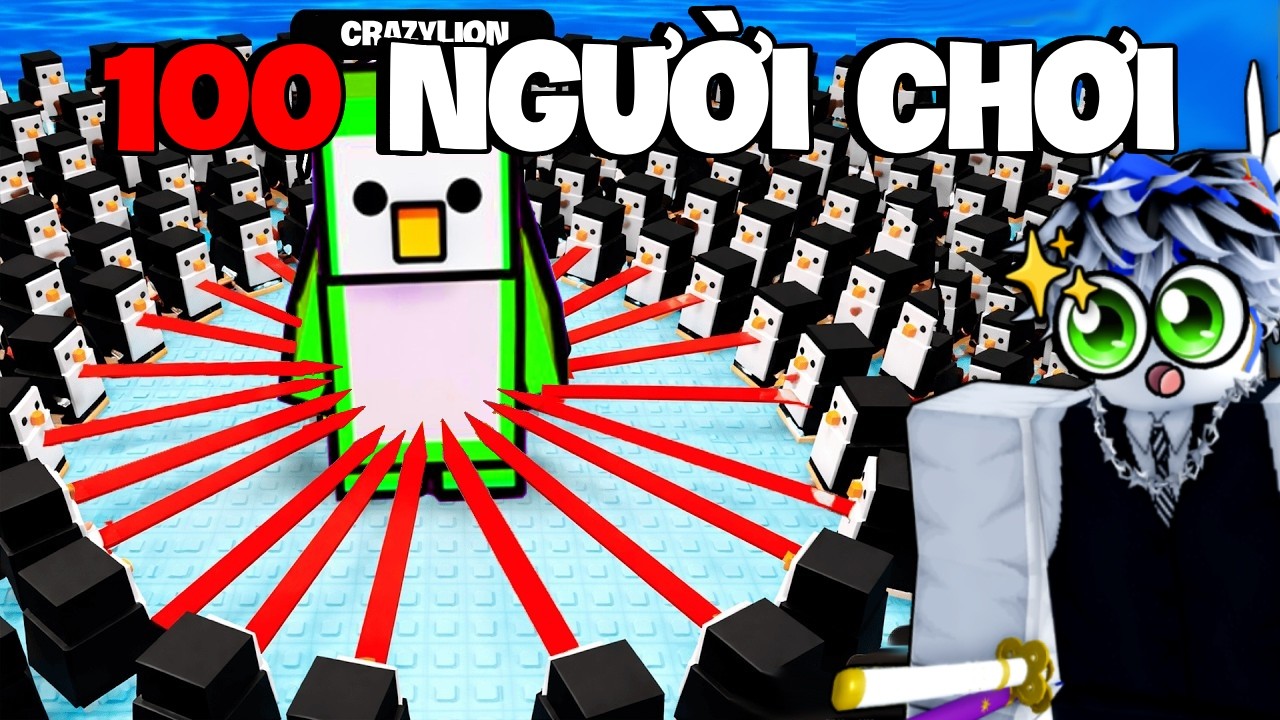 Mình Chơi KNOCKOUT Cùng 100 NGƯỜI...