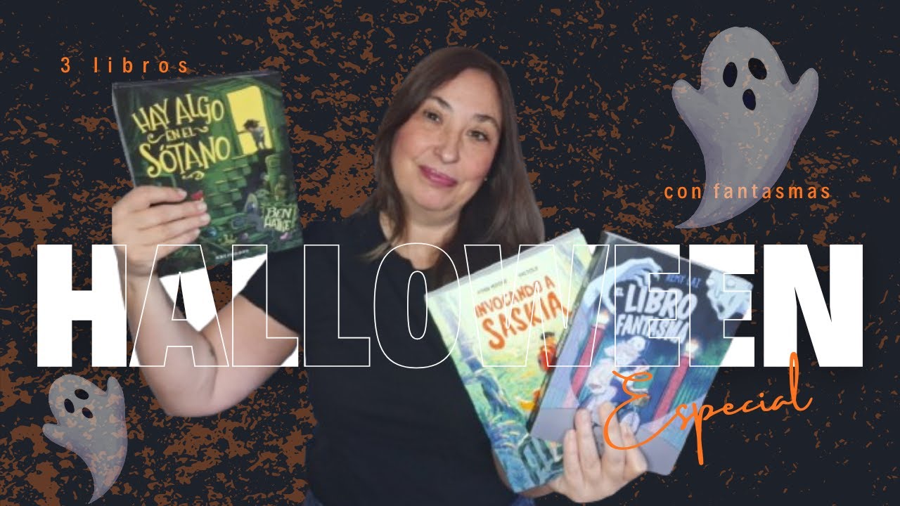 ¡Cuidado con lo que lees!  Tres Libros Sobrenaturales  para Halloween