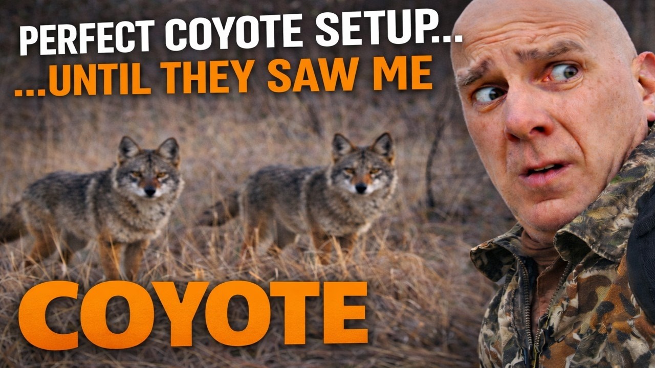 COYOTE – WILDLIFE PHOTOGRAPHY | The Setup That Almost Worked