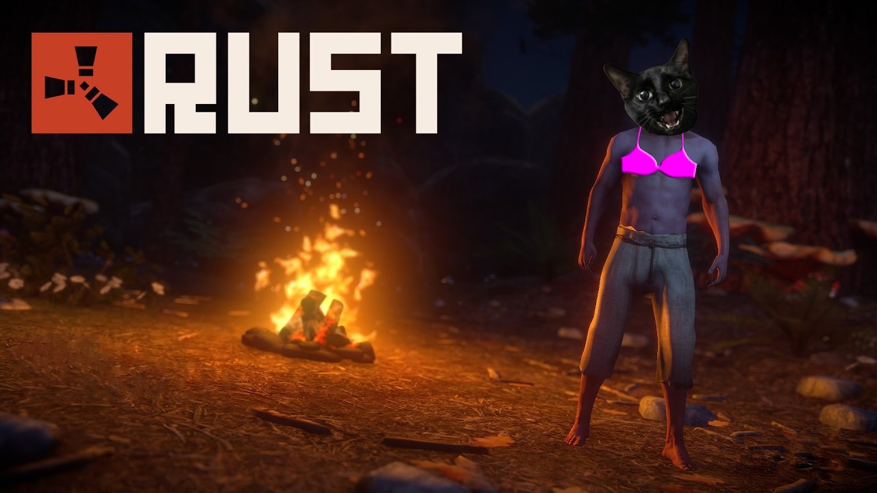 Twitch Vod 5 - Rust (Mic issues fixed)