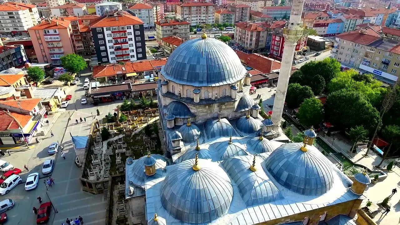 Semazen misali yozgat çapanoğlu camii havadan