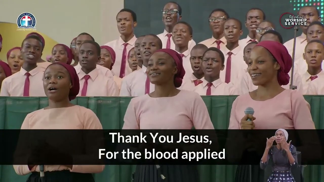 Thank You Jesus for the Blood || Youth Choir
