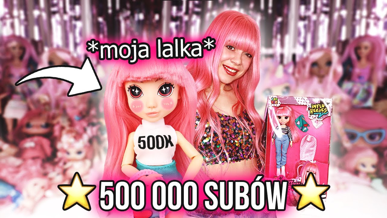 RÓŻOWA KOLEKCJA LALEK MARTYNY ZABAWY 💞