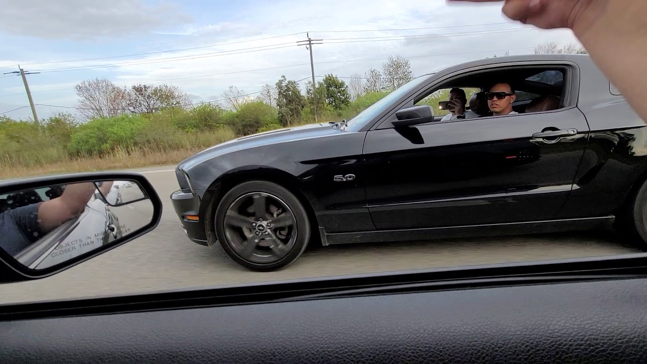 S197 5.0 Mustang 100 Shot vs S197 5.0 Mustang Heads Cams E85 Manual