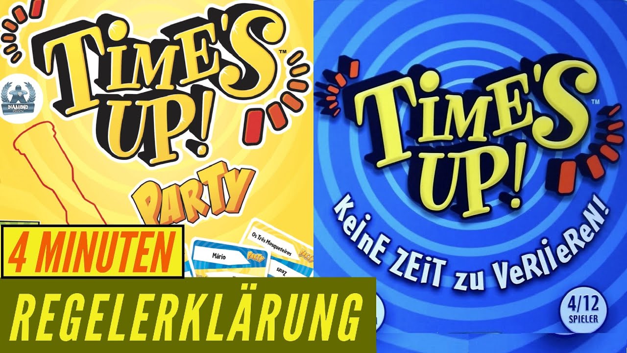 Times UP Regeln Anleitung Erklärung Partyspiel - Sags mir Regelvideo
