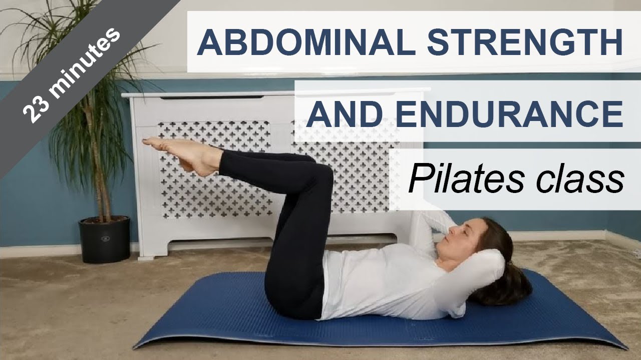 Abdominal strength and endurance Pilates class | Pilates Live