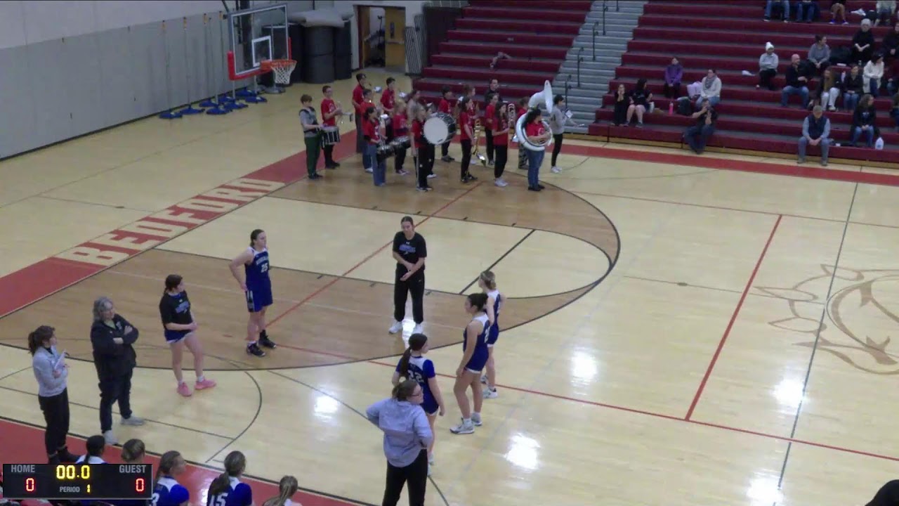 Bedford High School vs Merrimack High School Womens JV Basketball