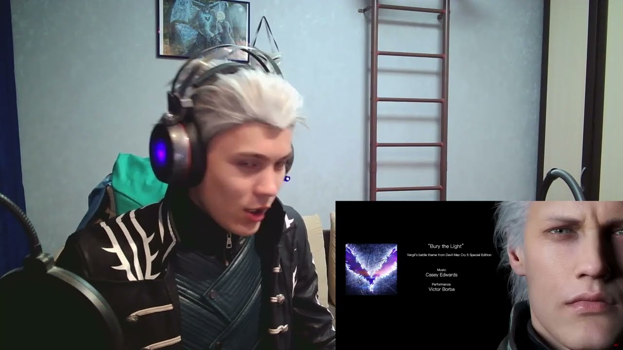 ВЕРГИЛИЙ СМОТРИТ: Bury the Light - Vergil's battle theme from Devil May Cry 5 Special Edition