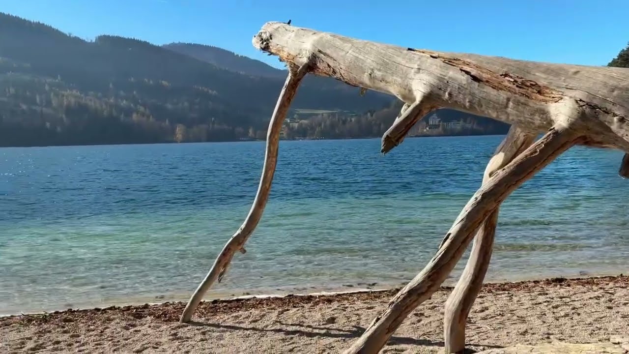 Hiking around Fuschlsee lake 
