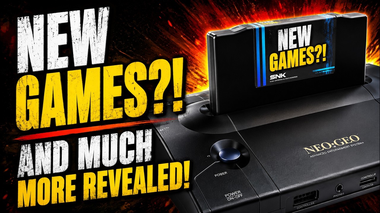 Czy Neo Geo AES+ otrzyma NOWE gry? Ujawniono ogromne szczeg&oacute;ły
