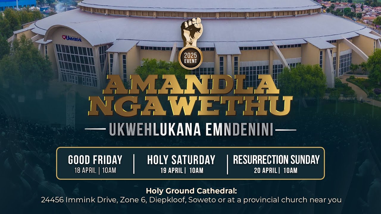 Amandla Ngawethu Event, live from The Holy Ground| 18-04-2025