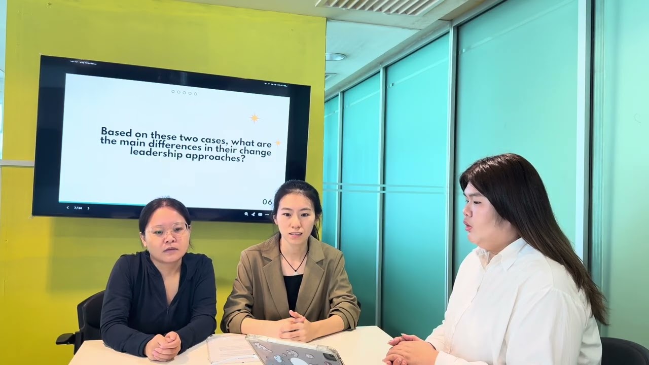 Leadership in Organisational Change: A Comparative Analysis of Tan Hooi Ling and Mary Barra