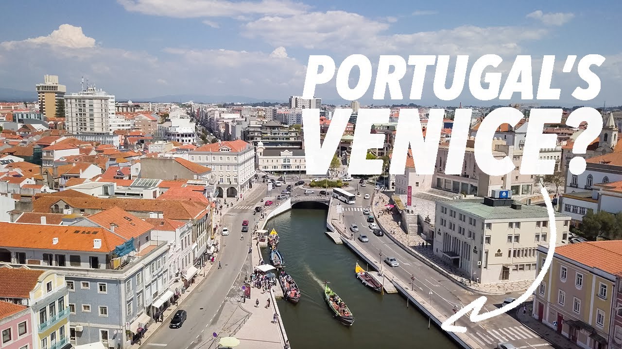 Exploring AVEIRO, the Venice of Portugal? (drone footage)