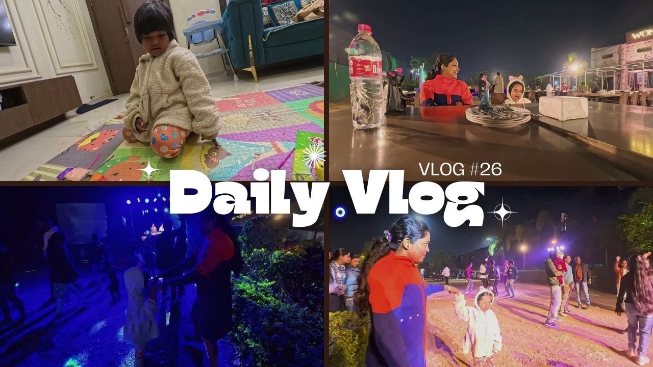 Late Night Dinner aur Grisha Dance Masti | New Year Night Fun | Vlog 26
