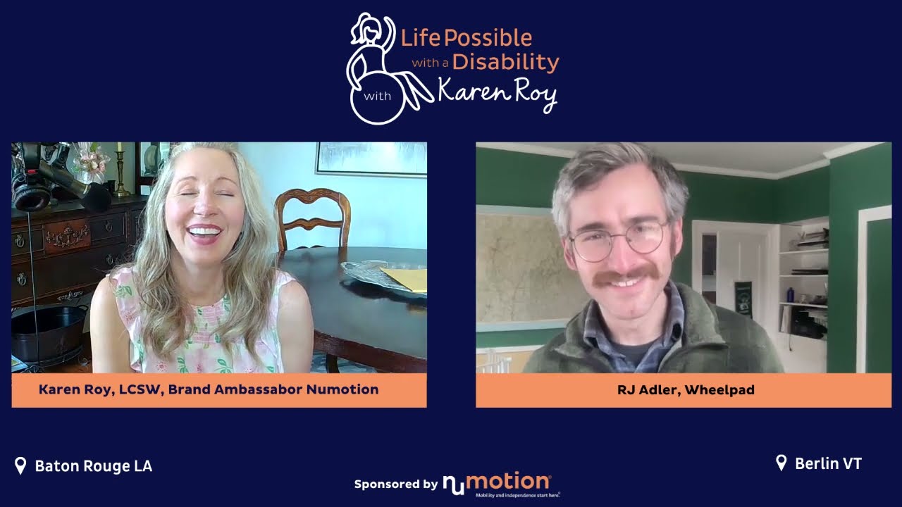 Episode 46 RJ Adler with Wheelpad (modular accessible housing)