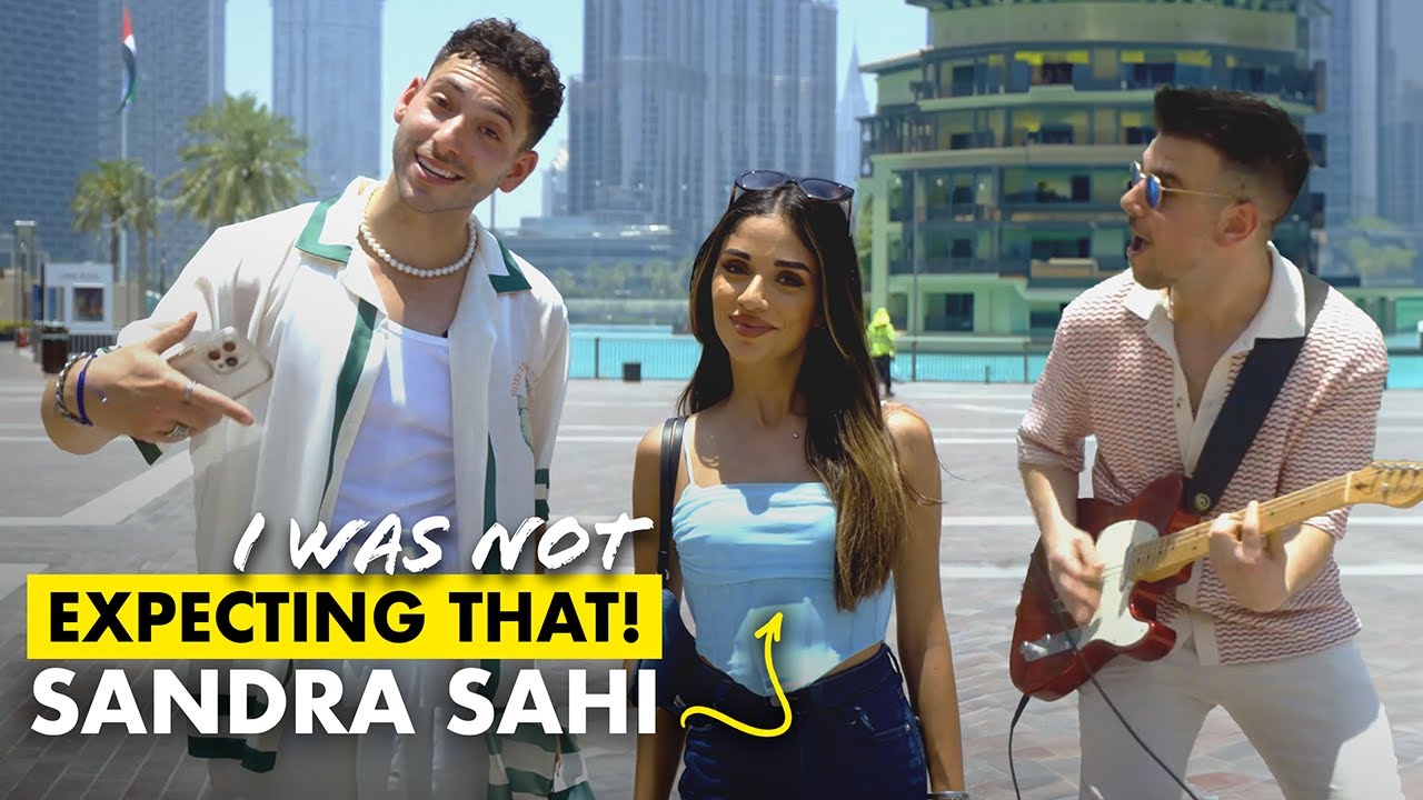 I Wasn't Expecting That From This Random Rapper in Dubai @Sandra Sahi #visitdubai