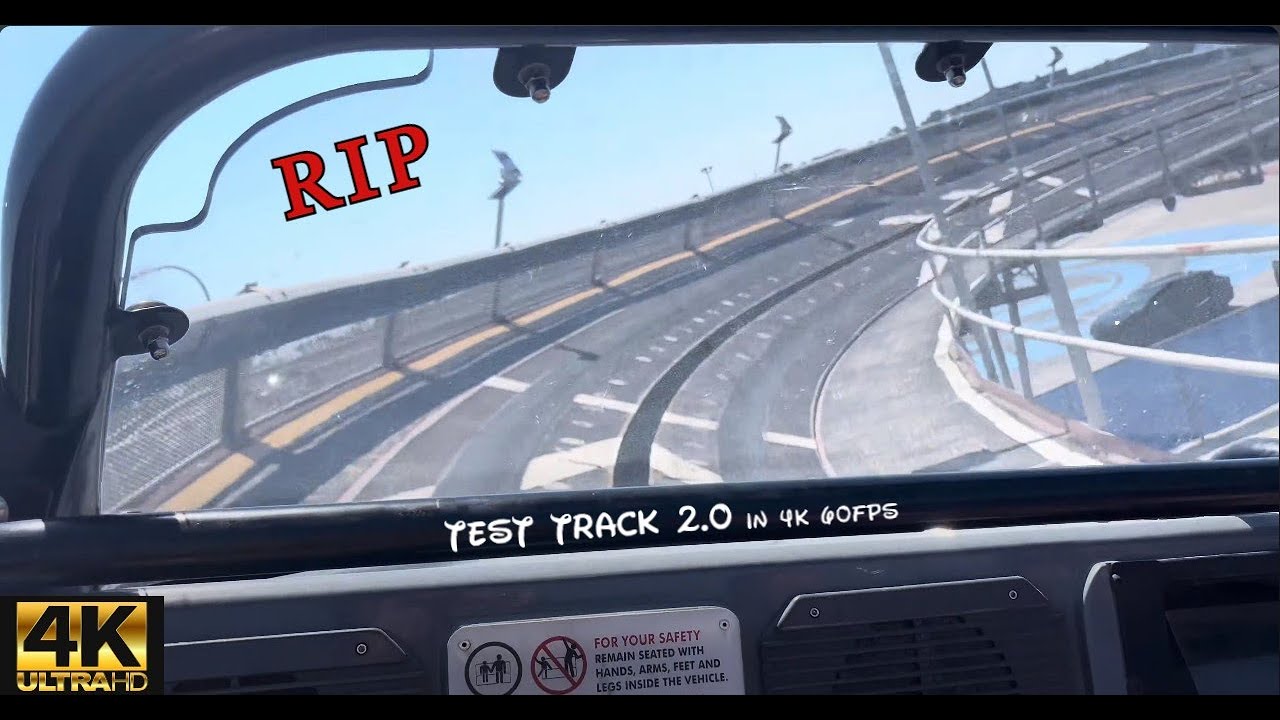 Saying Goodbye to Test Track 2.0 [4K 60 FPS]