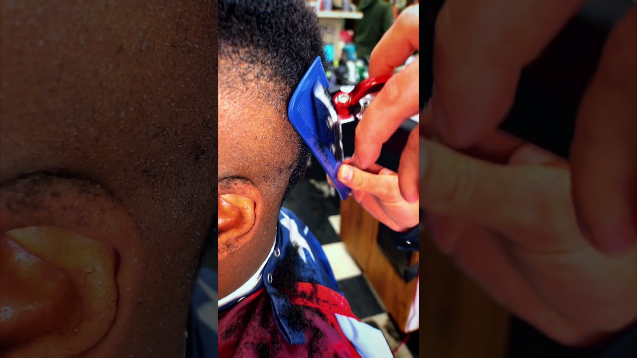 Blur Blade have you tried it ⁉️ #blurguard #barber #blurryfade #blurblade #haircut