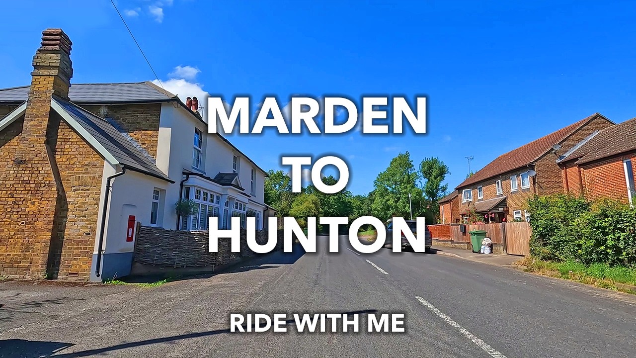MARDEN to HUNTON | Kent | Ride with me