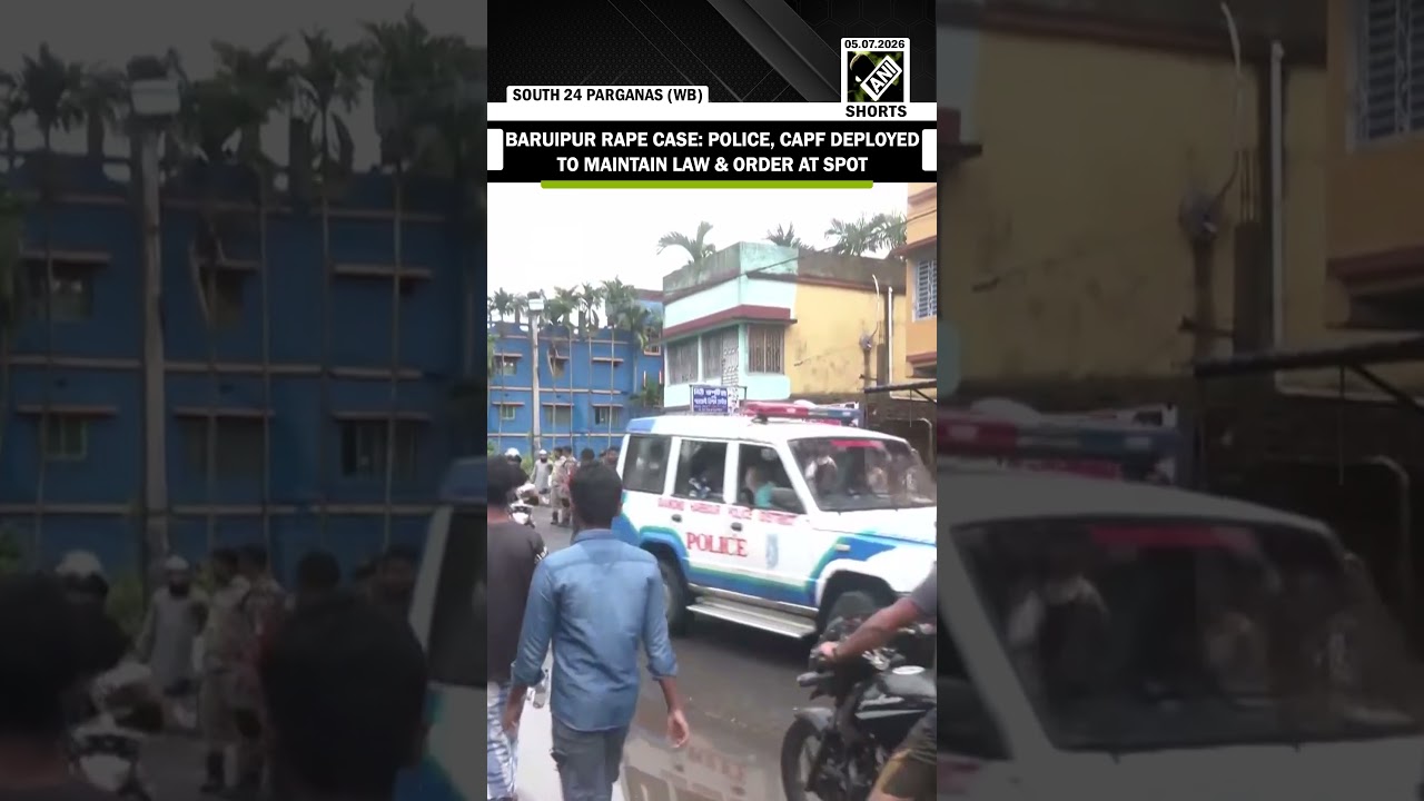Baruipur Rape & Murder Case: Police, CAPF deployed to maintain law & order at spot