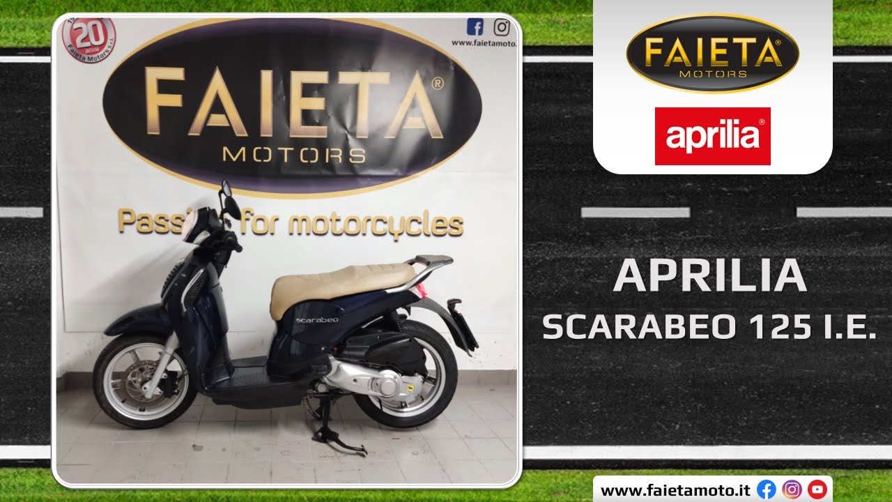 Faieta Motors Usato | Aprilia Scarabeo 125 i.e. - Anno 2011