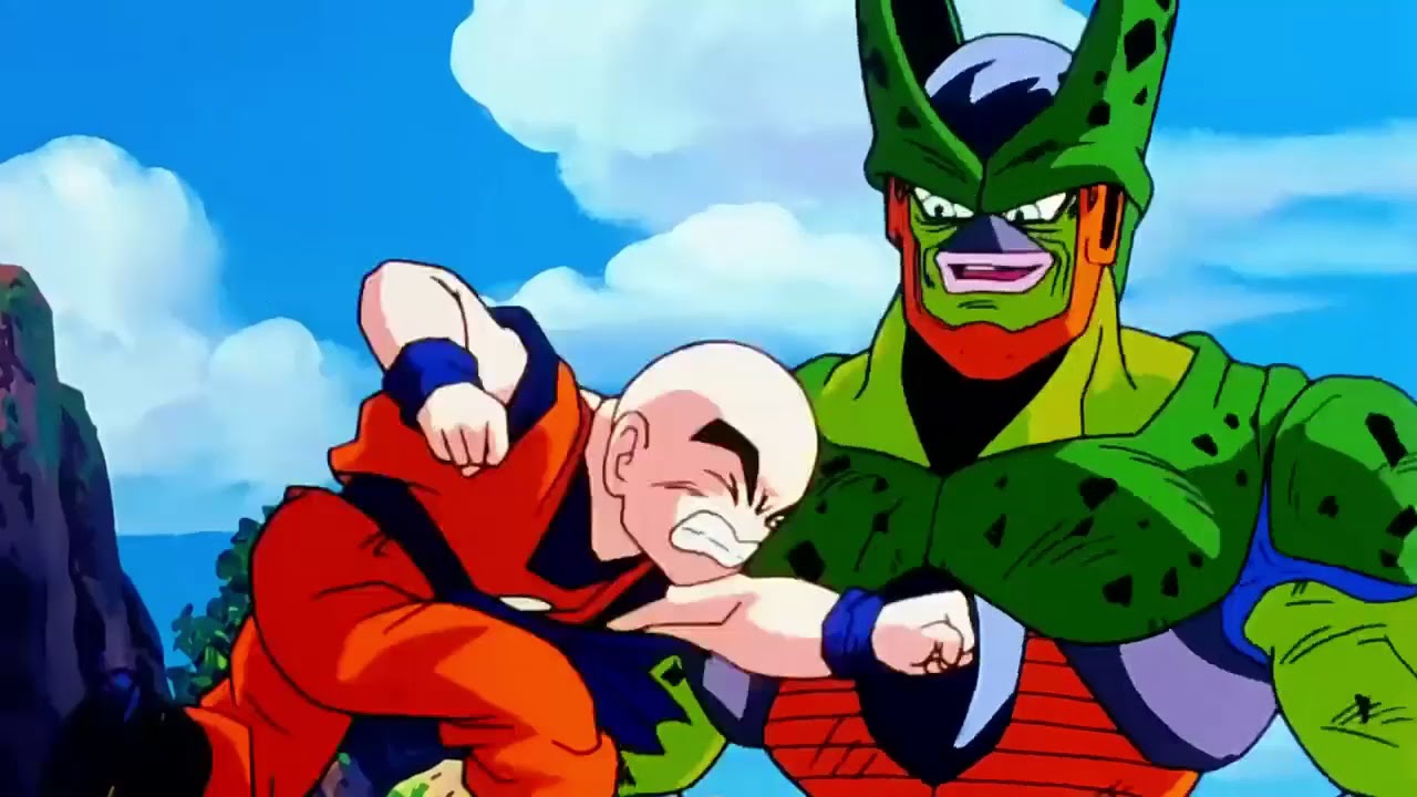 DBZ Cell absorbe a N&deg;18 y se Transforma