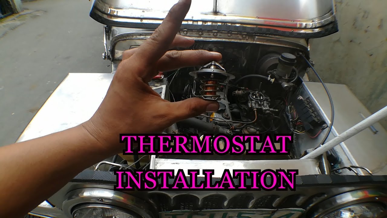 How to Install Thermostat to your ENGINE - TAGALOG Tutorial