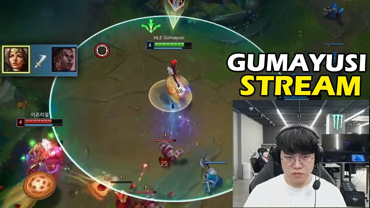 HLE Gumayusi Stream Sivir CRUSHING Challenger Ezreal
