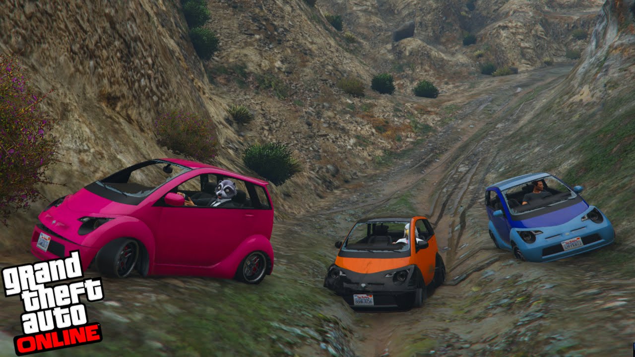 GTA V - Online - RACHA DE PANTO SEM AS RODAS DA FRENTE! QUE VIAGEMMM!