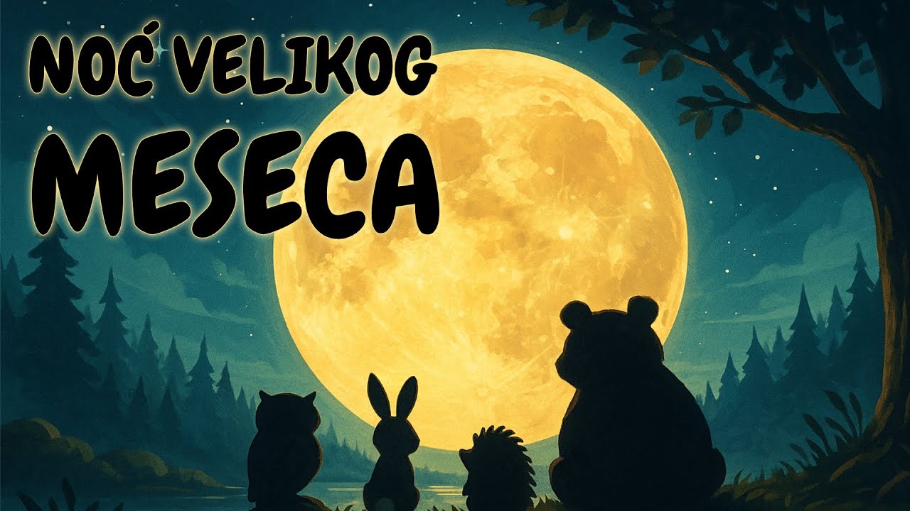 ✨Noć Velikog Meseca 🌕 - Edukativne priče za decu
