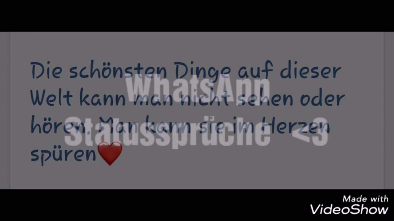 WhatsApp Statussprüche #3♥