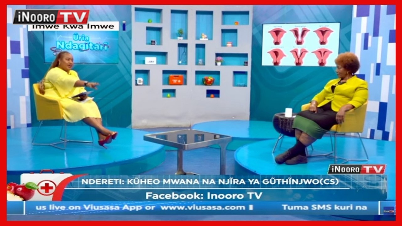 Ndereti: Kũheo mwana na njĩra ya gũthĩnjwo (CS) #ŨriaNdagĩtarĩ