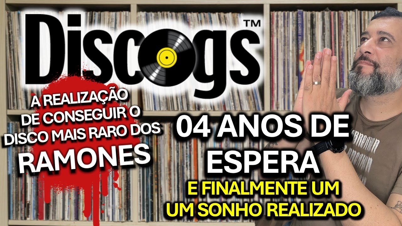O #DISCOGS ME AJUDOU A ENCONTRAR UM DOS DISCOS MAIS RAROS DA MINHA COLEÇÃO #CMVP 260