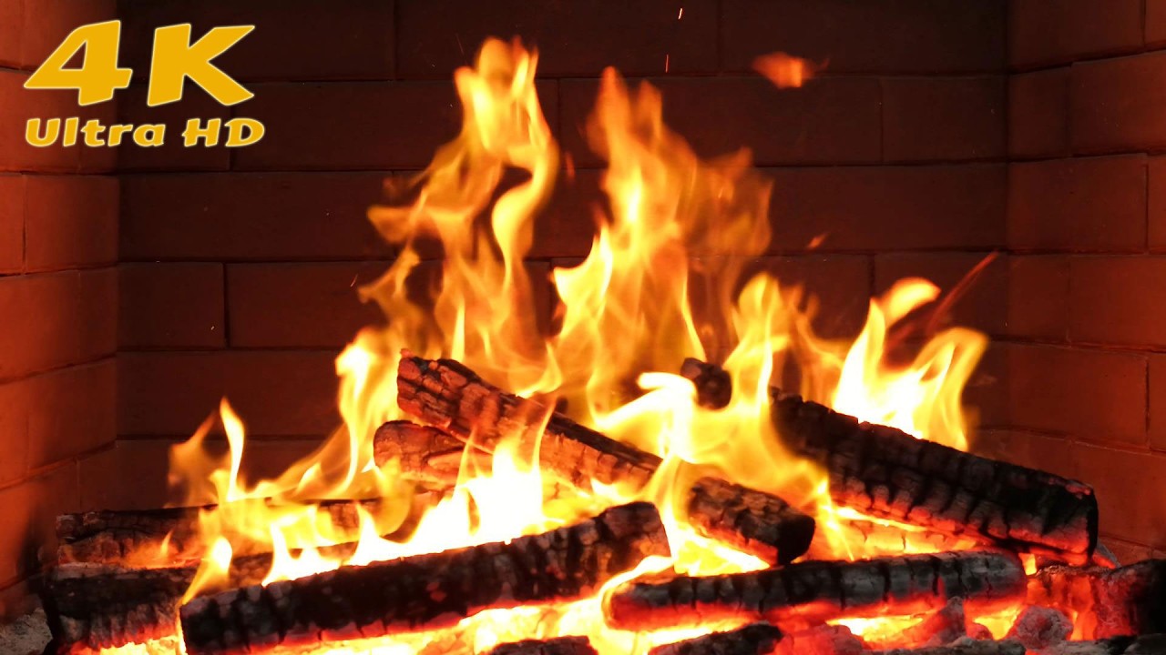 🔥 Cabin vibes with crackling fireplace Winter fireplace deep sleep. Fireplace video loop calm nights