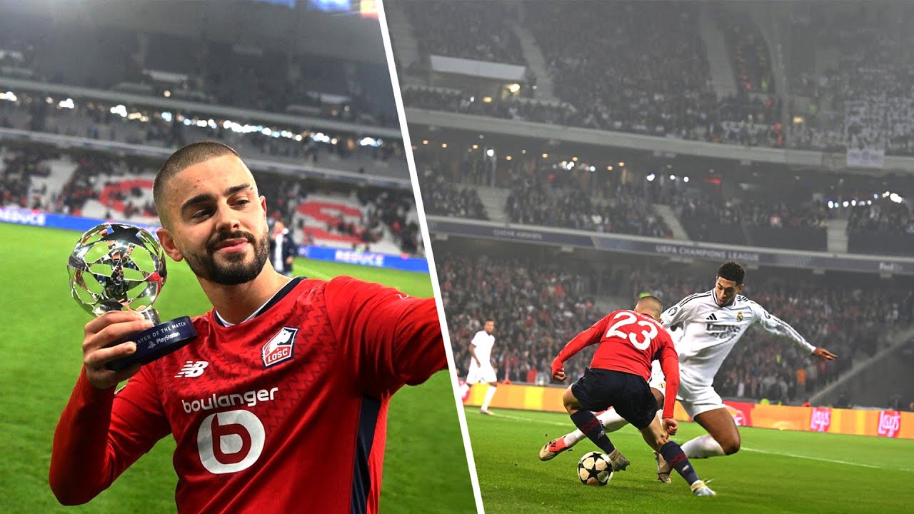 Edon Zhegrova vs Real Madrid in UCL 🇽🇰