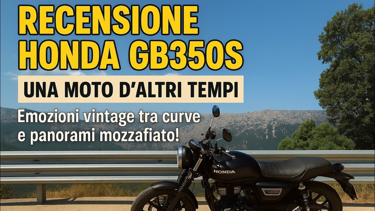 Honda GB350S Recensione | Una moto di una volta… ma ha ancora senso nel 2025?
