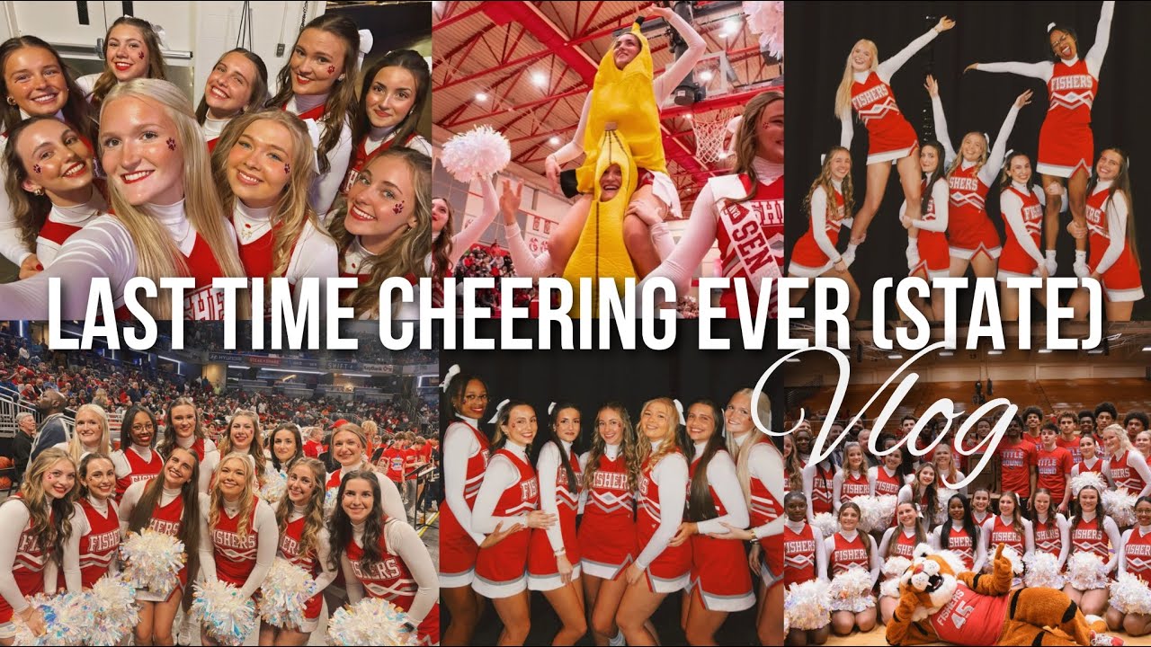 LAST TIME CHEERING EVER! || Semi-State + State Vlog!! 🐯📣 