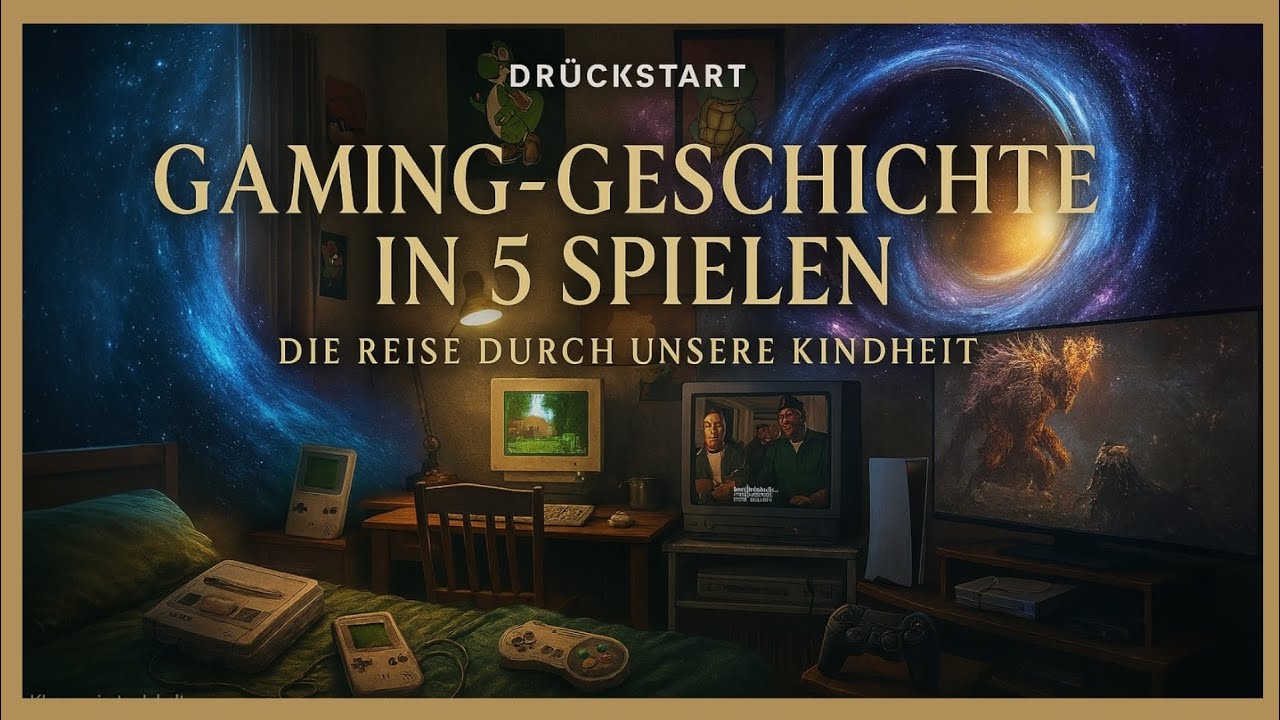 Gaming-Geschichte in 5 Spielen &ndash; Die Reise durch unsere Kindheit