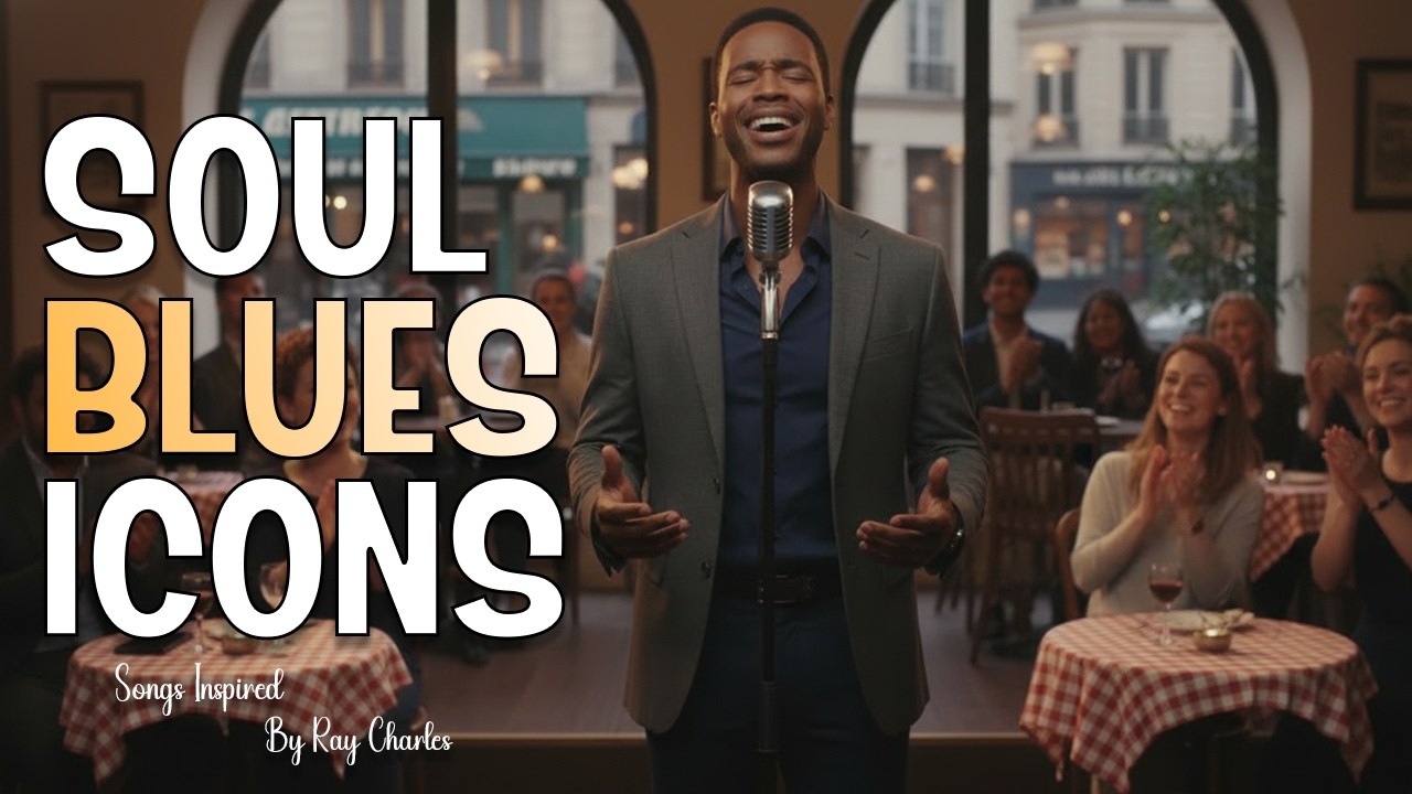 Soul Blues Icons | Songs inspired by Ray Charles, Etta James and Otis Redding | Smooth & Timeless