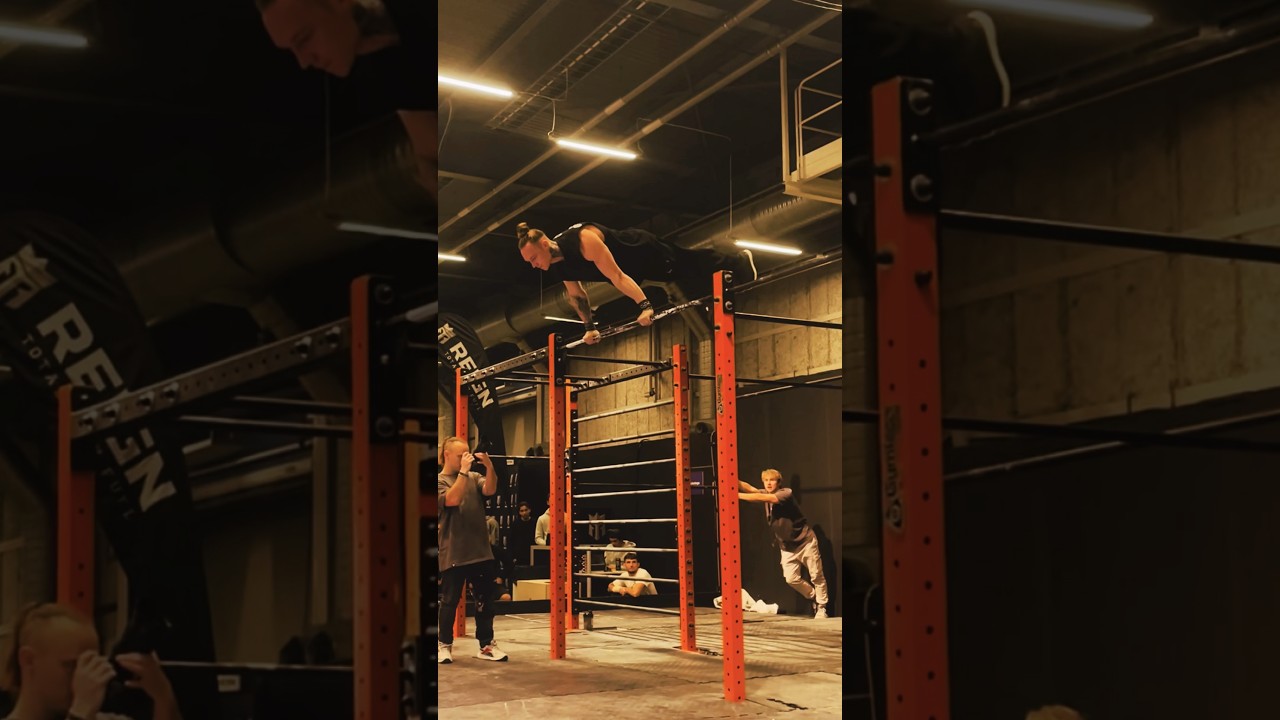 Daniels Laizans doing what legends do!🔥 #danielslaizans #planche #calisthenics #short #shorts