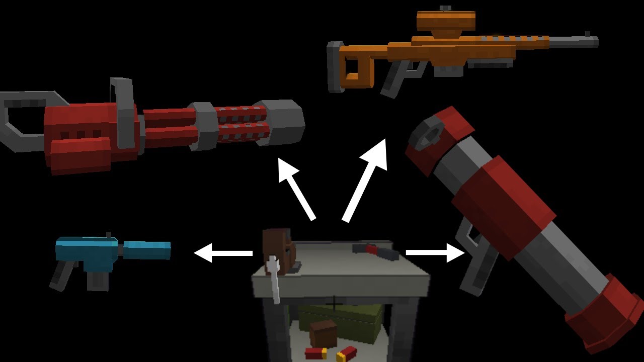 The Best Gun mod I have EVER seen! (How to use Mr. Crayfish's Gun Mod)