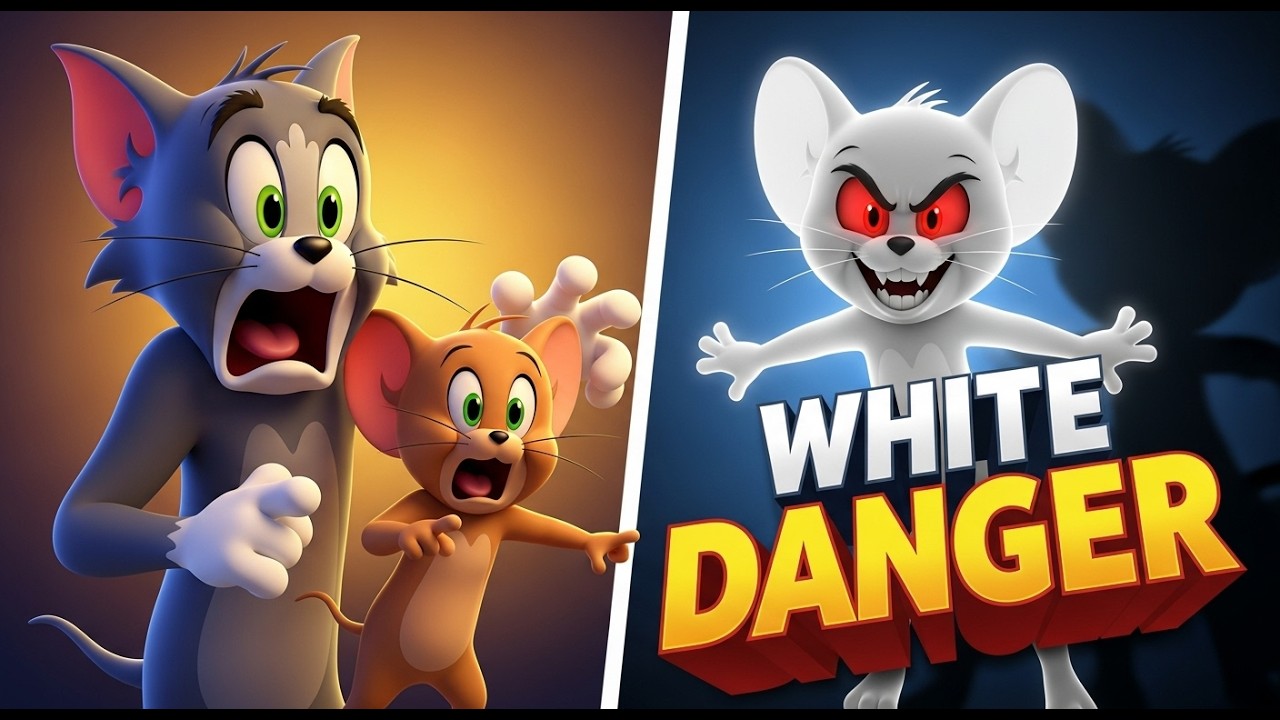 Tom & Jerry | The Dangerous White Mouse 🐭⚠️ | Classic Cartoon 3D