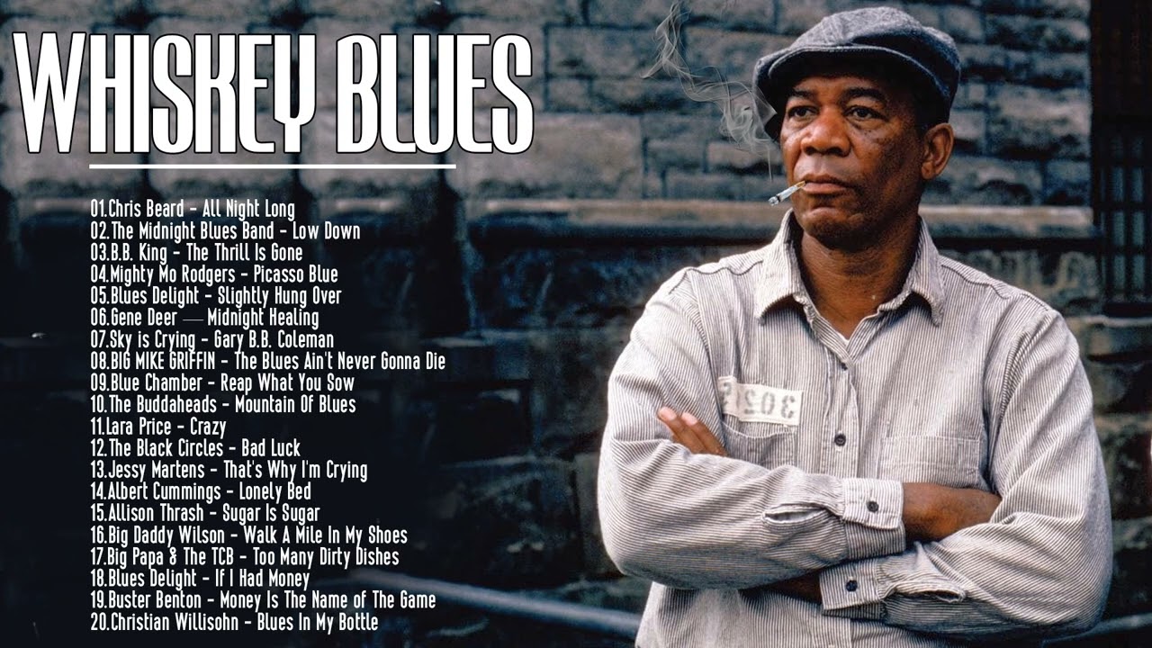 Whiskey Blues Playlist - Midnight Healing Blues - Best of Slow Blues All Time