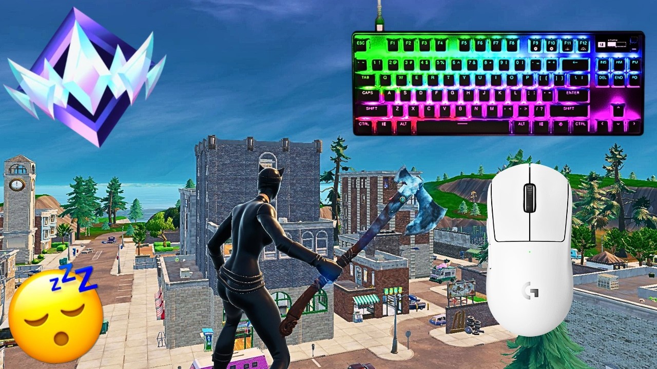 SteelSeries Apex Pro TKL ASMR 😴 Fortnite OG Ranked Reload 🏆 Satisfying Keyboard Fortnite 240 FPS 4K