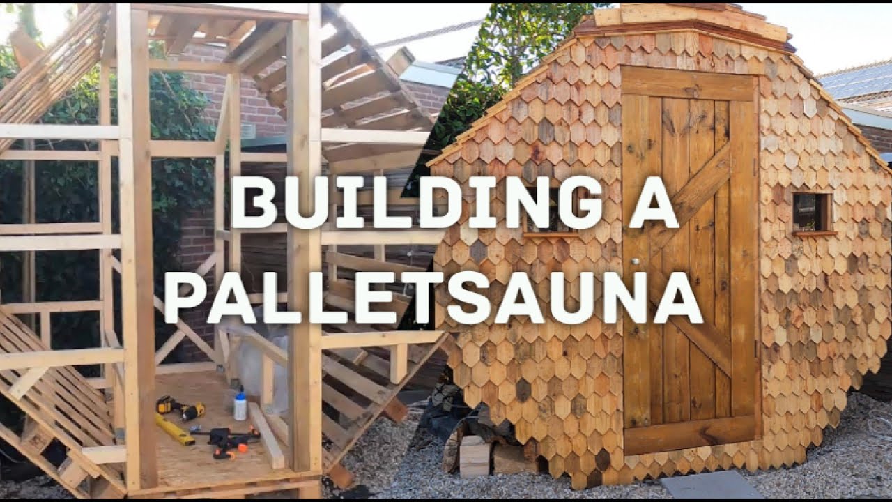 Build a Sauna from Pallets | Building the Exterior - Part 1