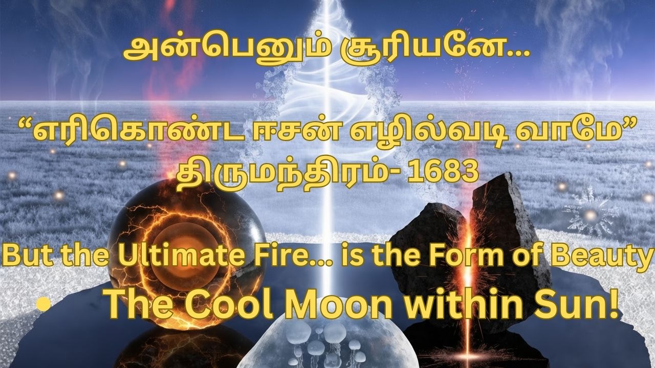 The Sun Song: The Ultimate Sun of Love, that does not burn, remains Cool, holding the moon within!