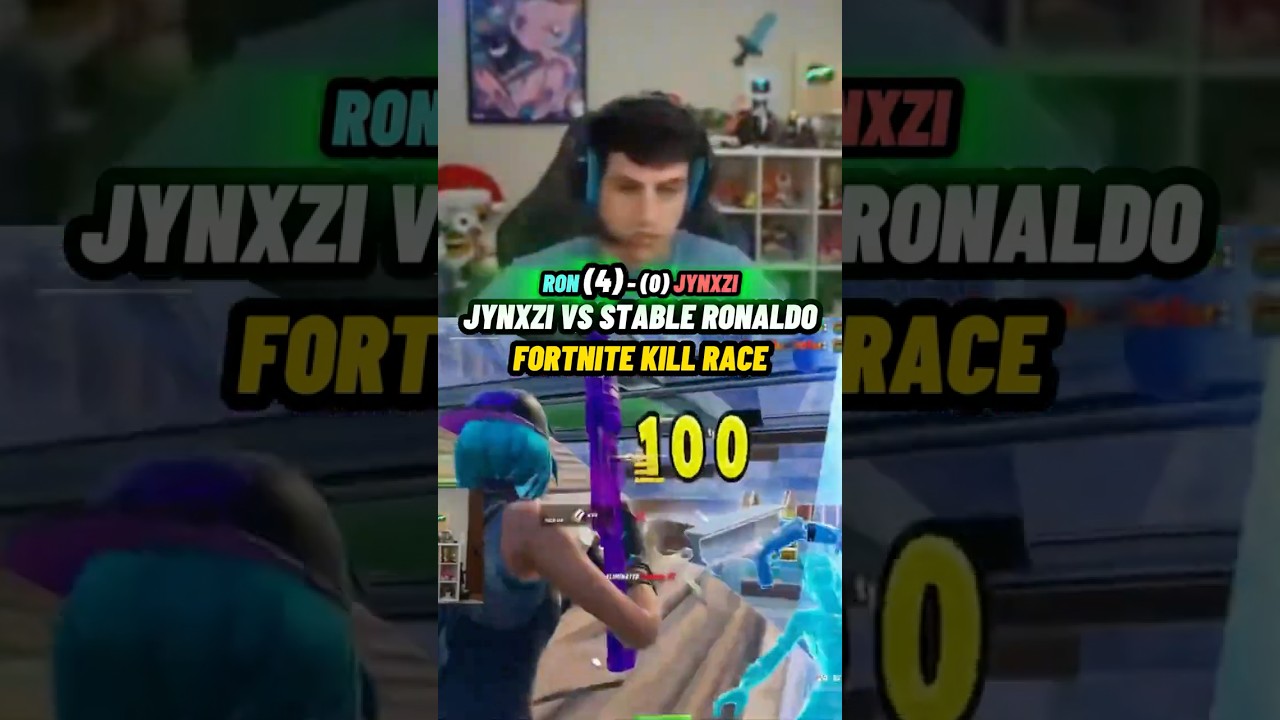 Джинксзи и Стейбл Роналду устроили гонку на скорость в Fortnite&hellip;