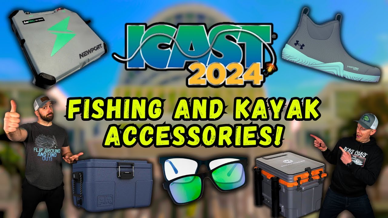 The Best KAYAK AND FISHING Accessories From ICast 2024!